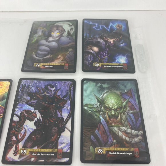 2006 World of Warcraft Cards Lot of 7 Azeroth WOW TCG CCG - Picture 4 of 10